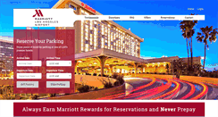Desktop Screenshot of marriottlaxparking.com